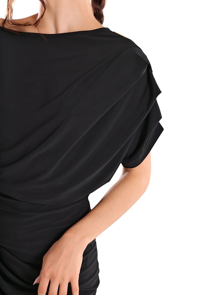 Damenshirt mit Falten "SARA"