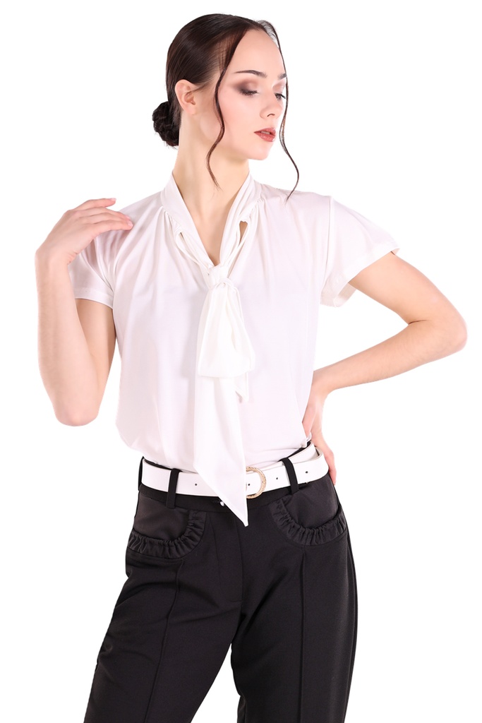 Women's bow blouse "CLAIRE"