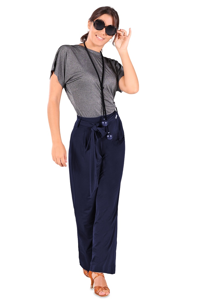 Damen Tanzhose weit "SOPHIE" blau