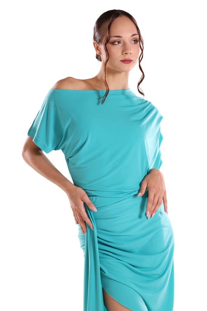 Damenshirt mit Falten "SARA"