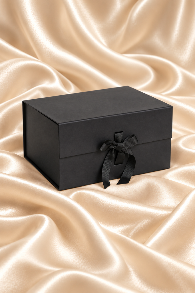 Elegante schwarze Geschenkbox auf Champagnersatin-1.png
