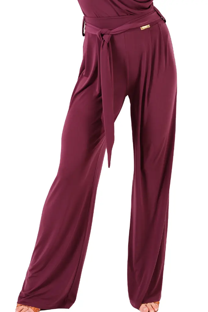 Damen Tanzhose SOPHIE Burgund – Front.webp