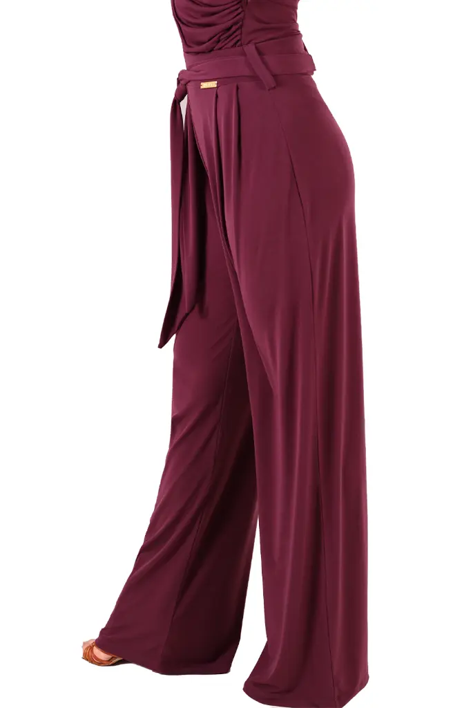 Damen Tanzhose SOPHIE Burgund – Seite.webp