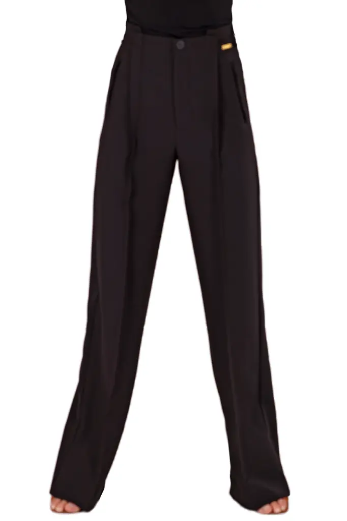 Damen Tanzhose GRACE Schwarz – Front.webp