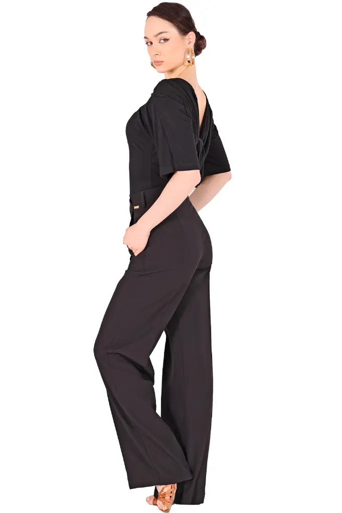 Damen Tanzhose GRACE Schwarz – Gesamt-Seite.webp