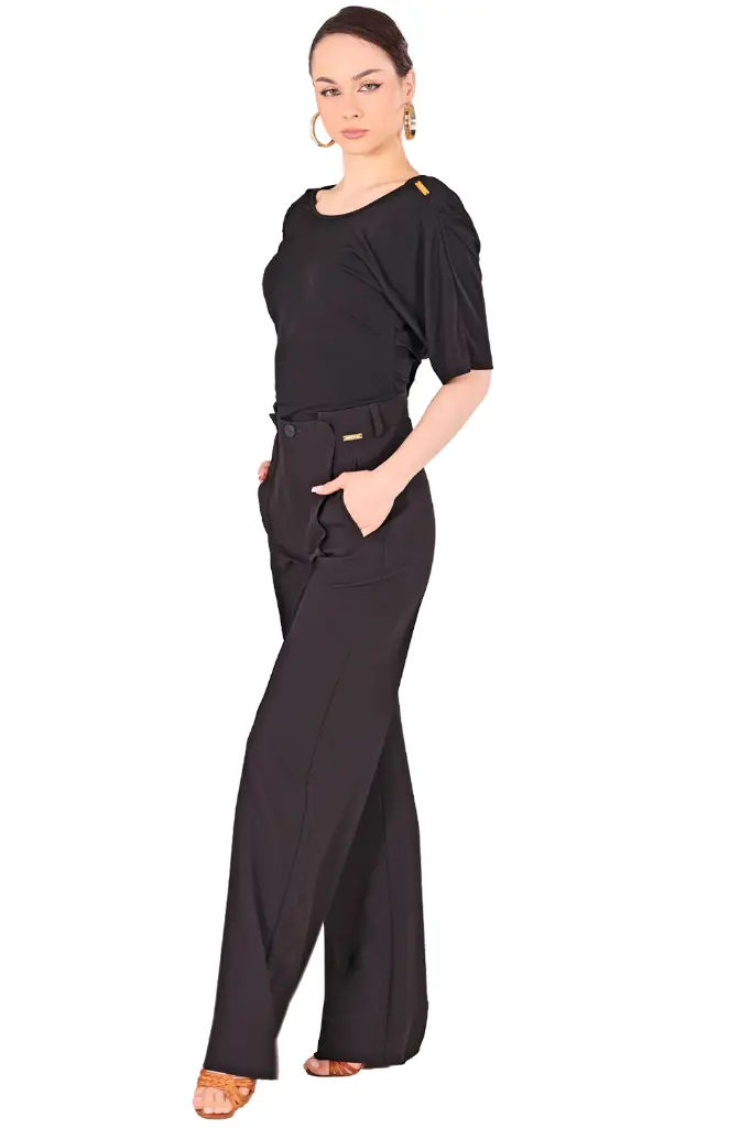 Damen Tanzhose GRACE Schwarz – Gesamt.webp