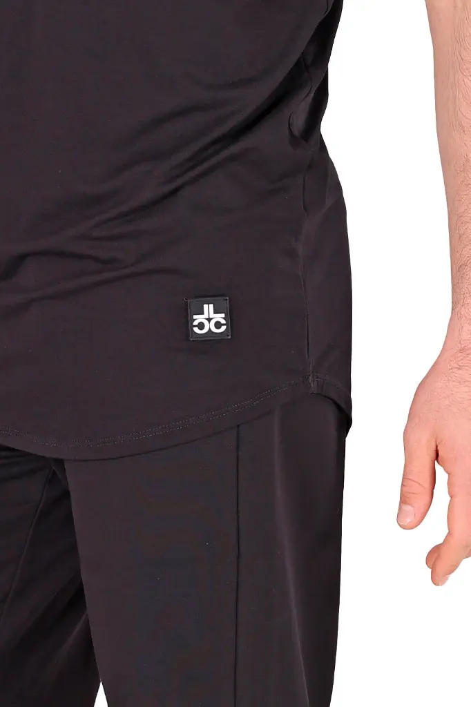 Tanzshirt TOM schwarz – Detail.webp