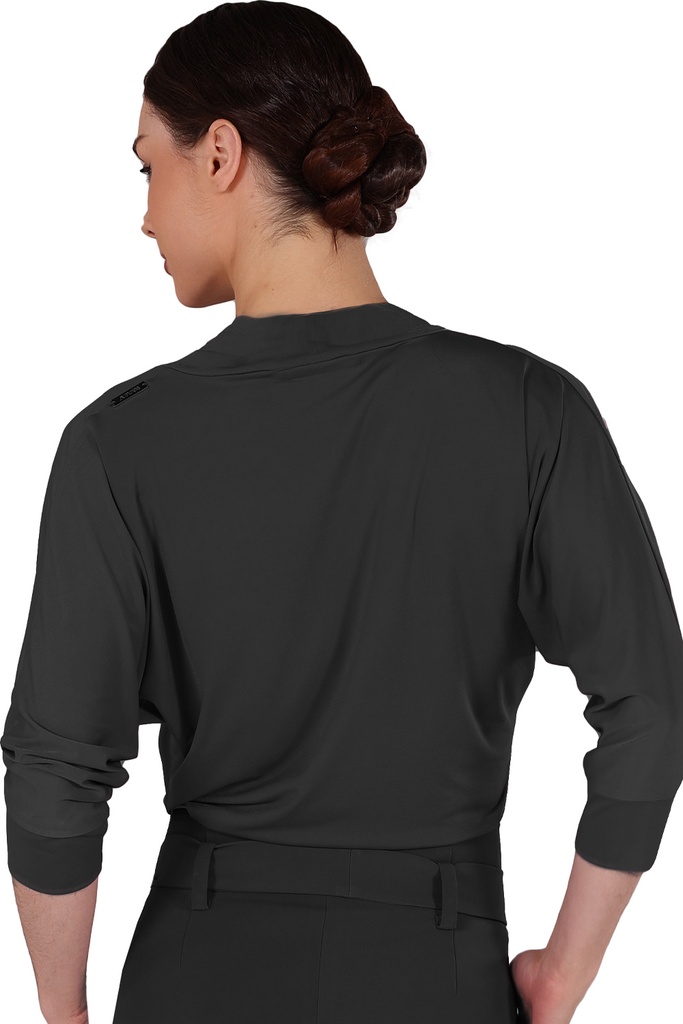 Damen Tanzshirt SANDY Schwarz – Back.jpg