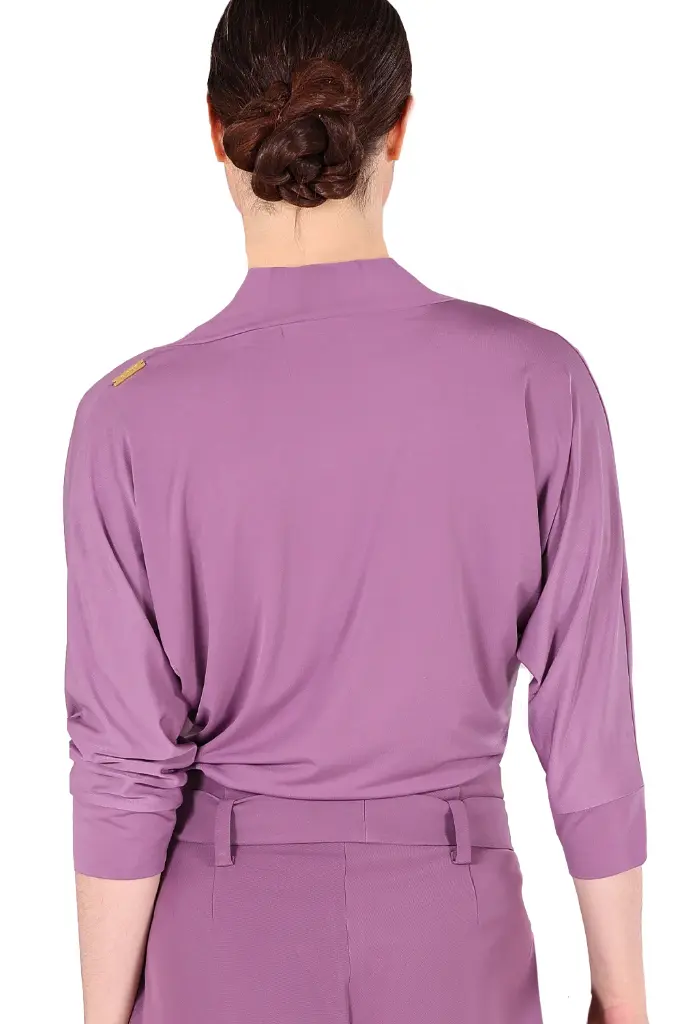 Damen Tanzshirt SANDY Lavendel – Back.webp