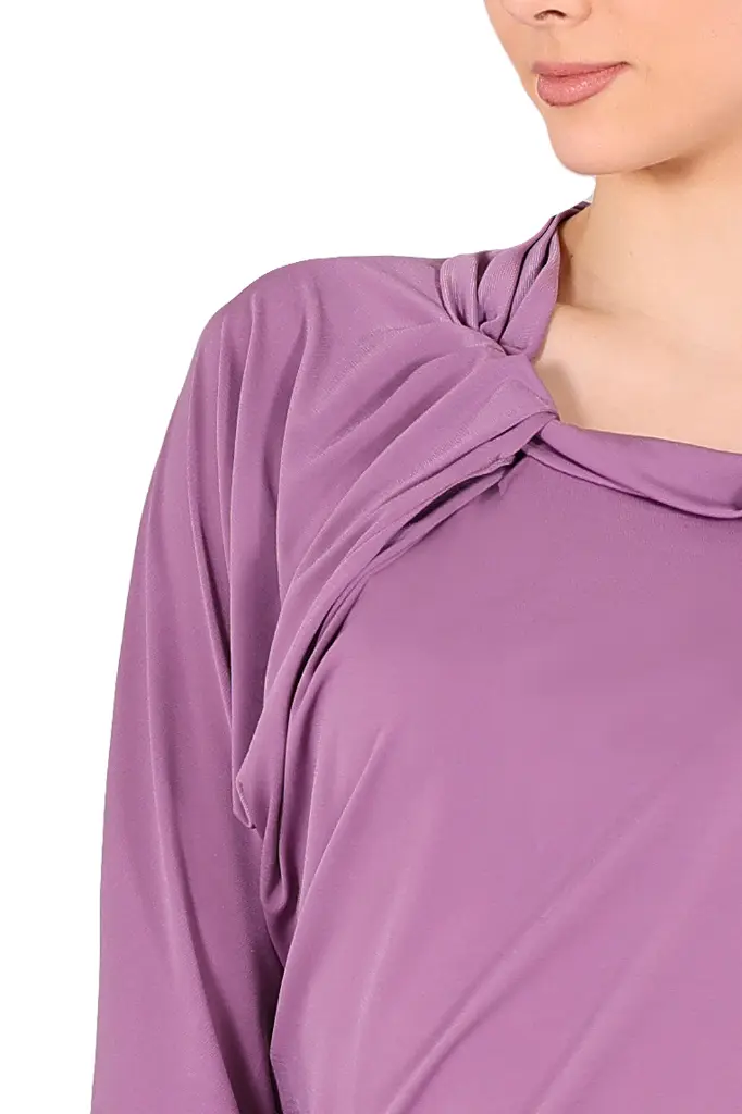 Damen Tanzshirt SANDY Lavendel – Detail.webp