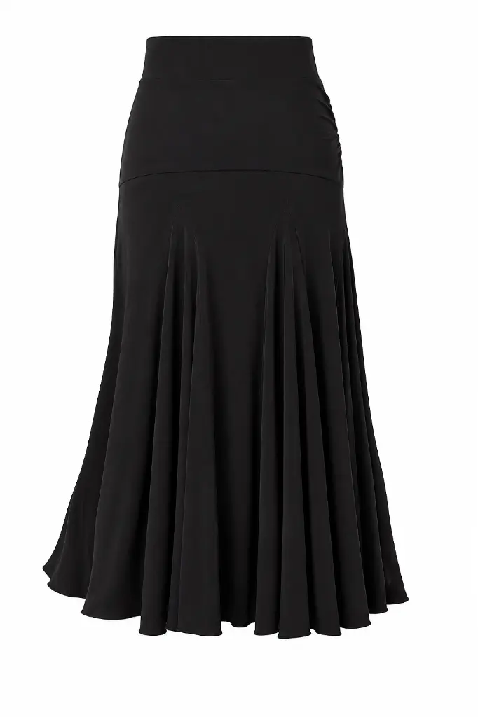 Damen Tanzrock MARY schwarz-Ghost-Back.webp