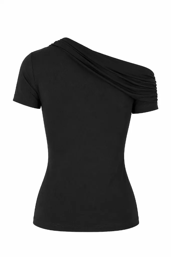 Damen Tanzshirt KATE schwarz-Ghost-Back.webp