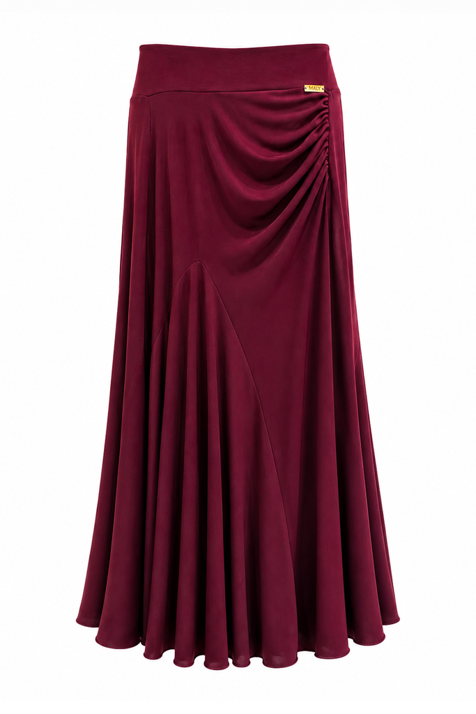 Damen Tanzrock MARY burgund-G4.webp