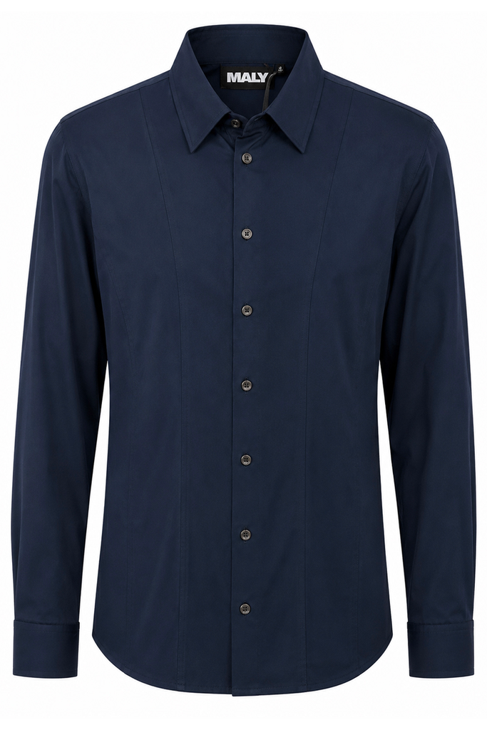 Tanzhemd Herren Franco blau G4.webp