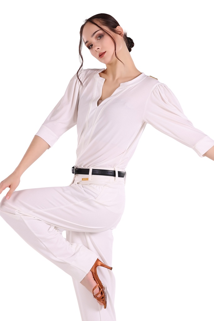 Damen Shirt mit stilvollen Dekorationen "CHRISTA"