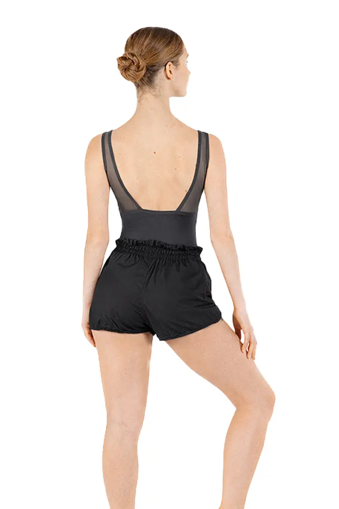 Saunahose kurz schwarz-back2.webp