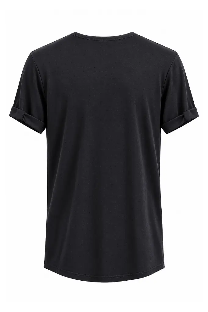 Tanzshirt TOM schwarz–Ghost-back.webp