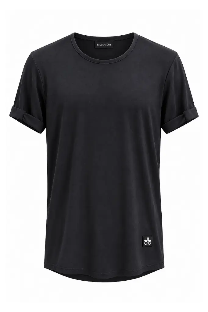 Tanzshirt TOM schwarz–Ghost-front.webp