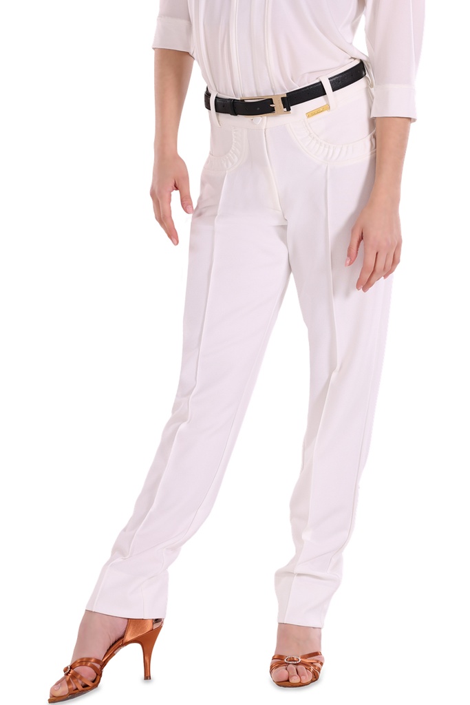 Elegante Damen Lifestylehose zum Raffen "NADINE"