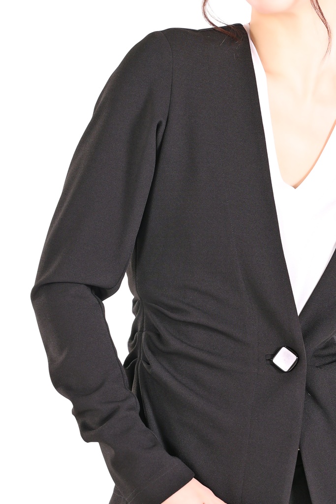 modischer Blazer ohne Kragen "COCO"