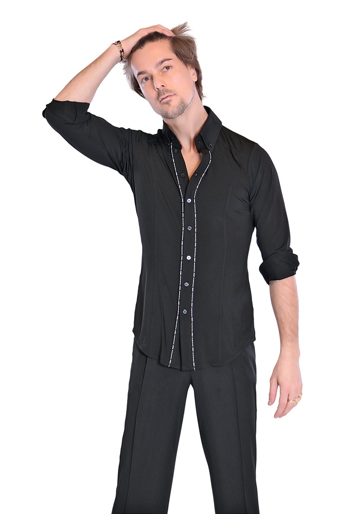 Button-Down Herren Tanzhemd "LUCA"