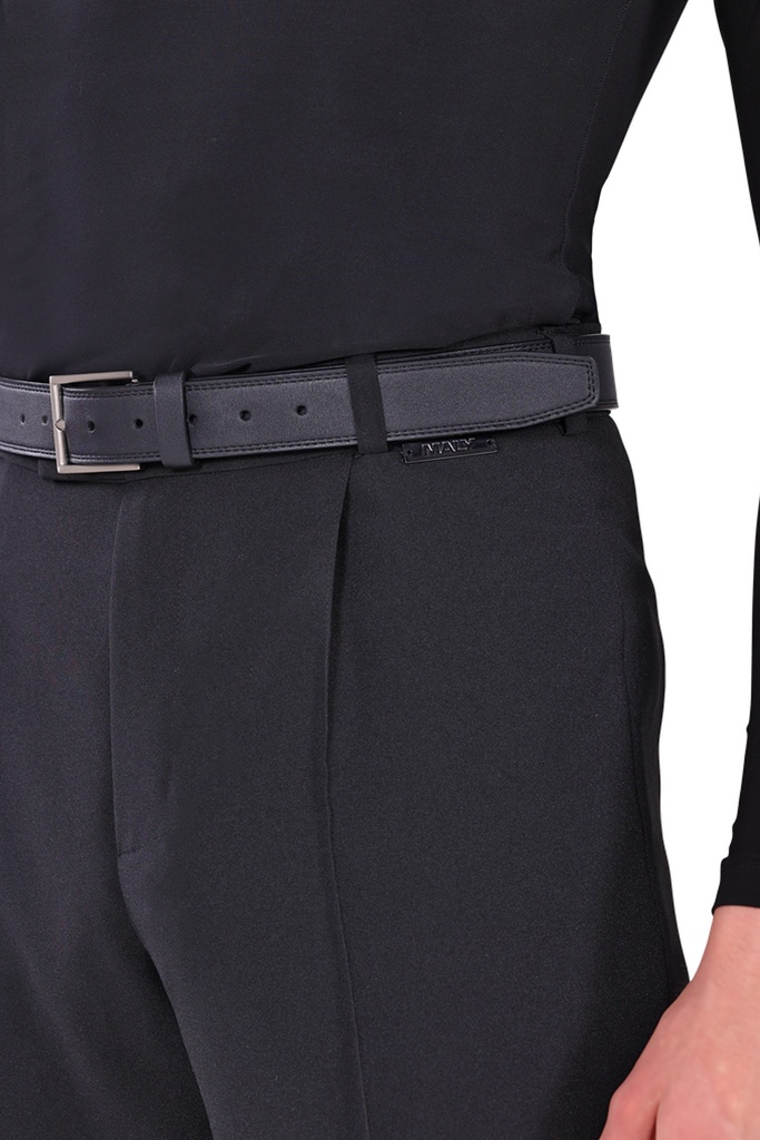 Herren Tanzsport Hose mit Bundfalten (ohne Taschen) "NIKLAS"