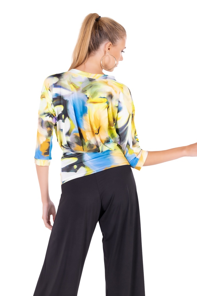 Damen Shirt schmalem Taillenbund "DONATELLA"
