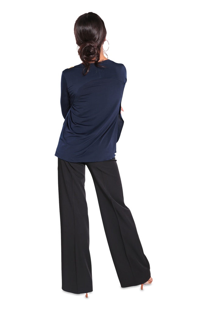 Locker geschnittenes Damen Tanzshirt-CURRY
