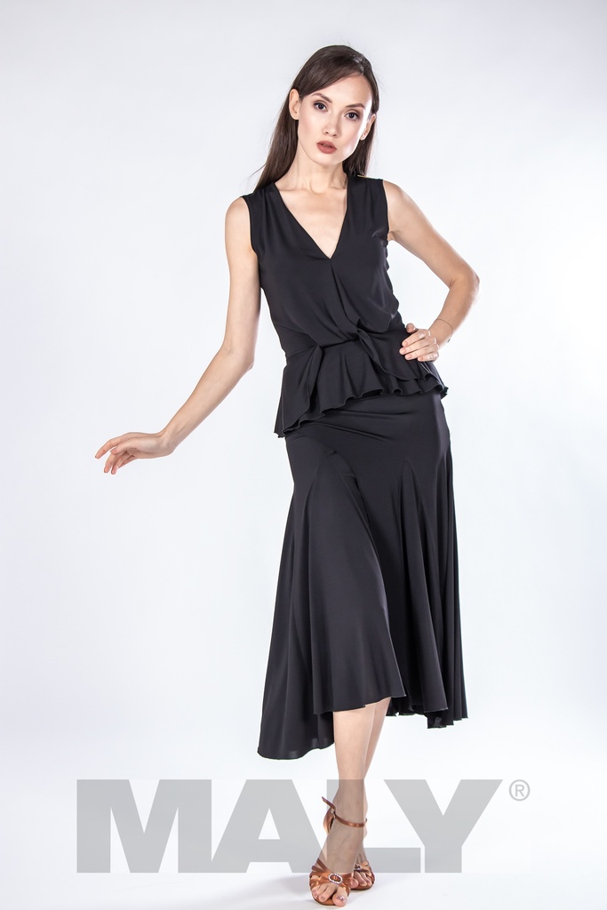 MF191105 - Damen Shirt mit Wickeloptik