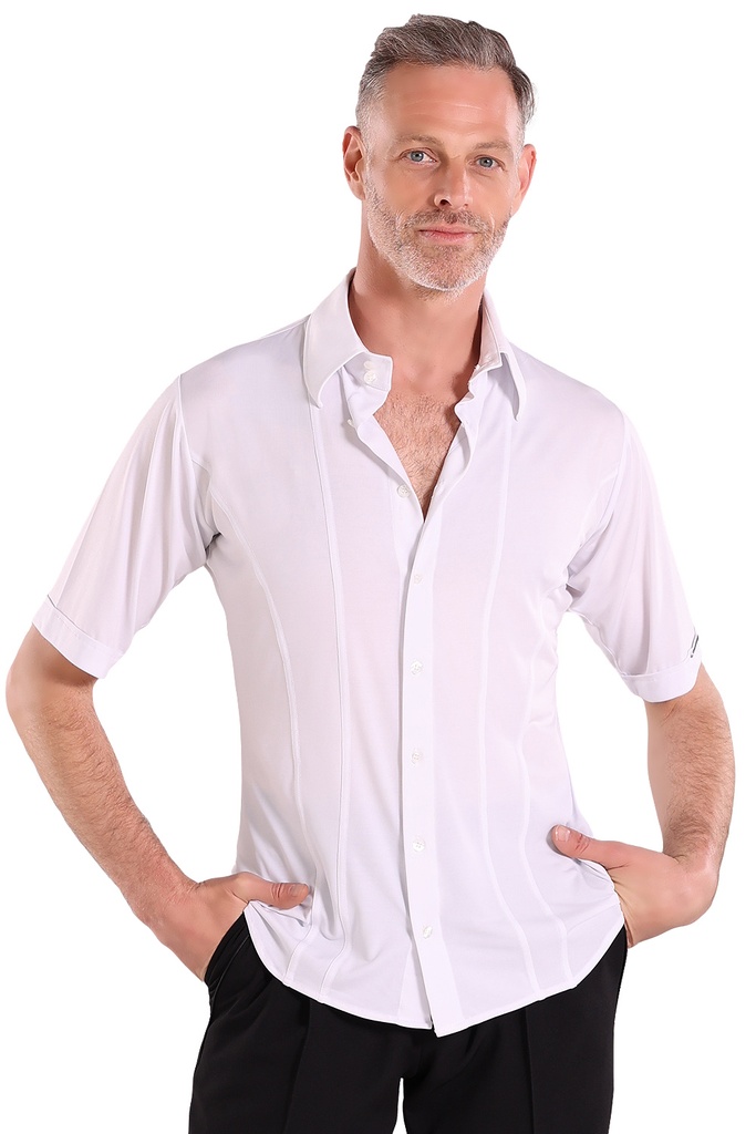 Men's dance shirt short sleeves "FILIPPO"