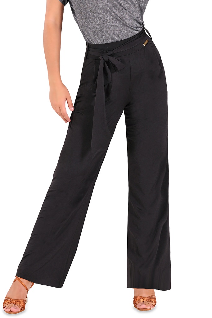 Ladies dance trouser wide "SOPHIE" black