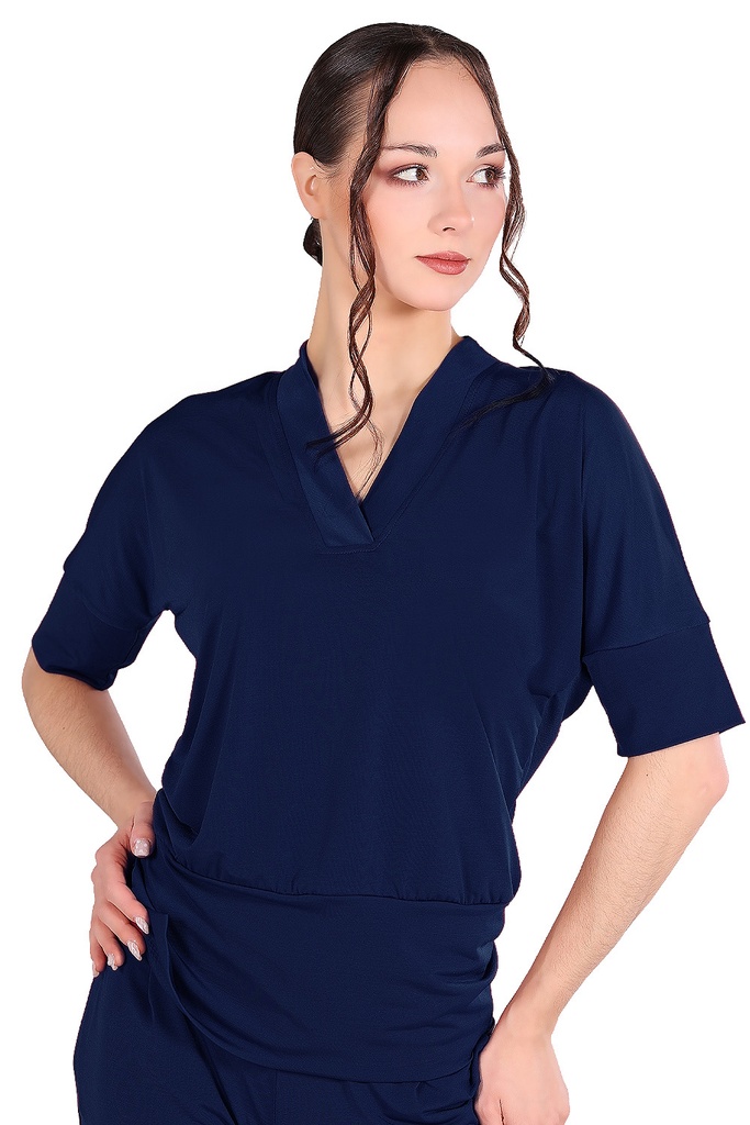 Damen Tanzshirt "CARINA" blau
