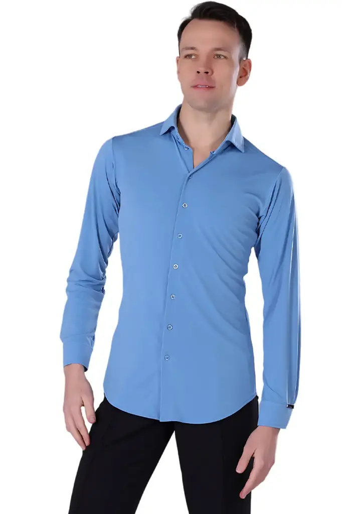 Men's danceshirt "MARTIN" sky