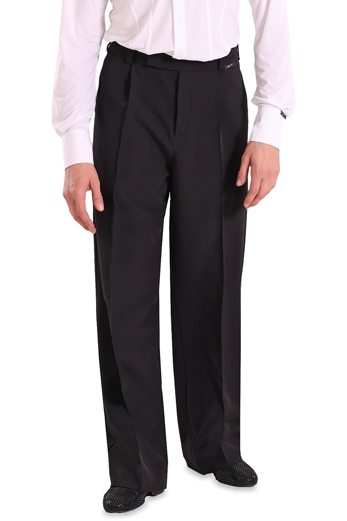 Men dance trouser wide "NIKLAS" black