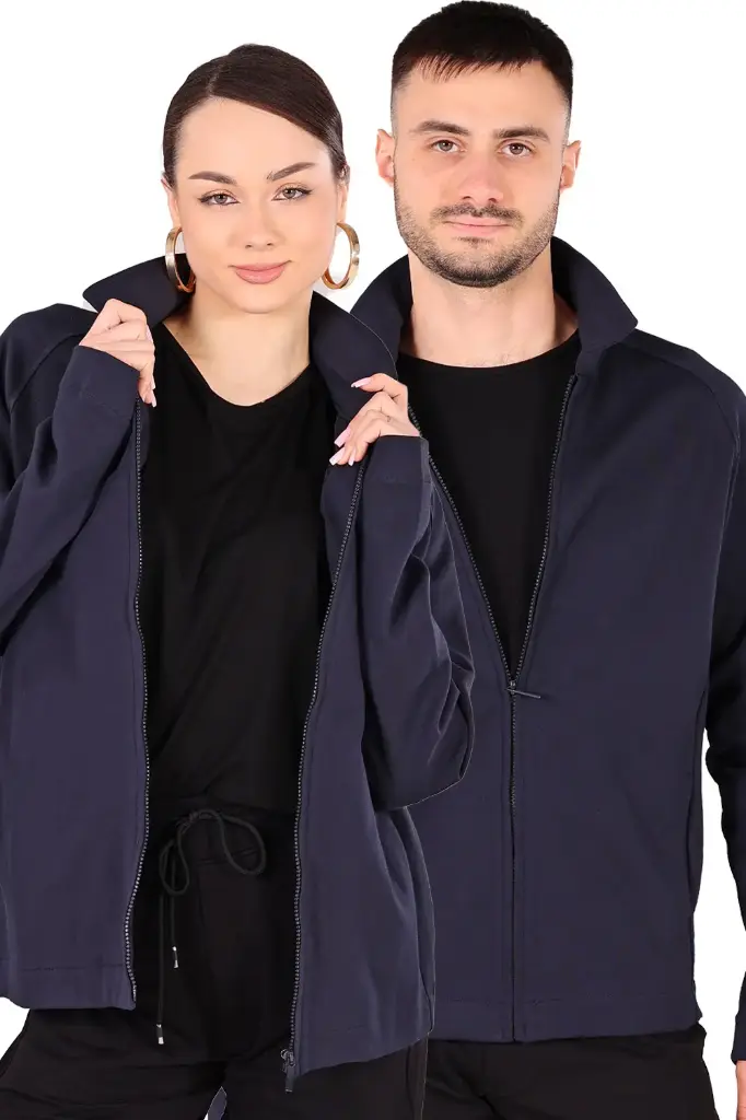 Trainingsjacke ZIP dunkelblau