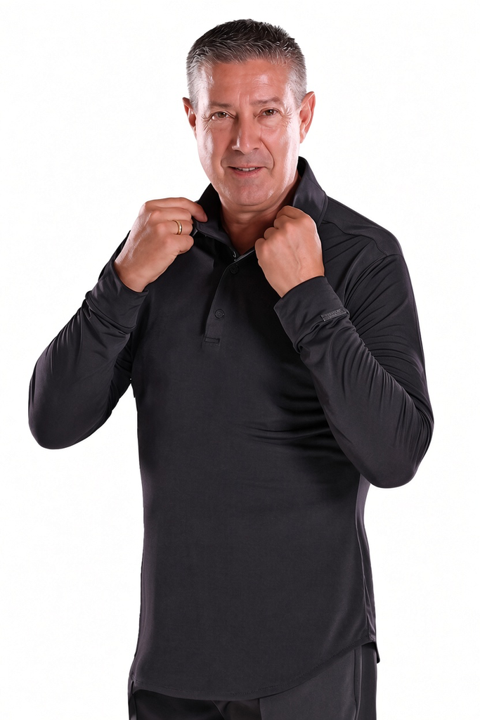 Men's polo dance shirt "MARIO"