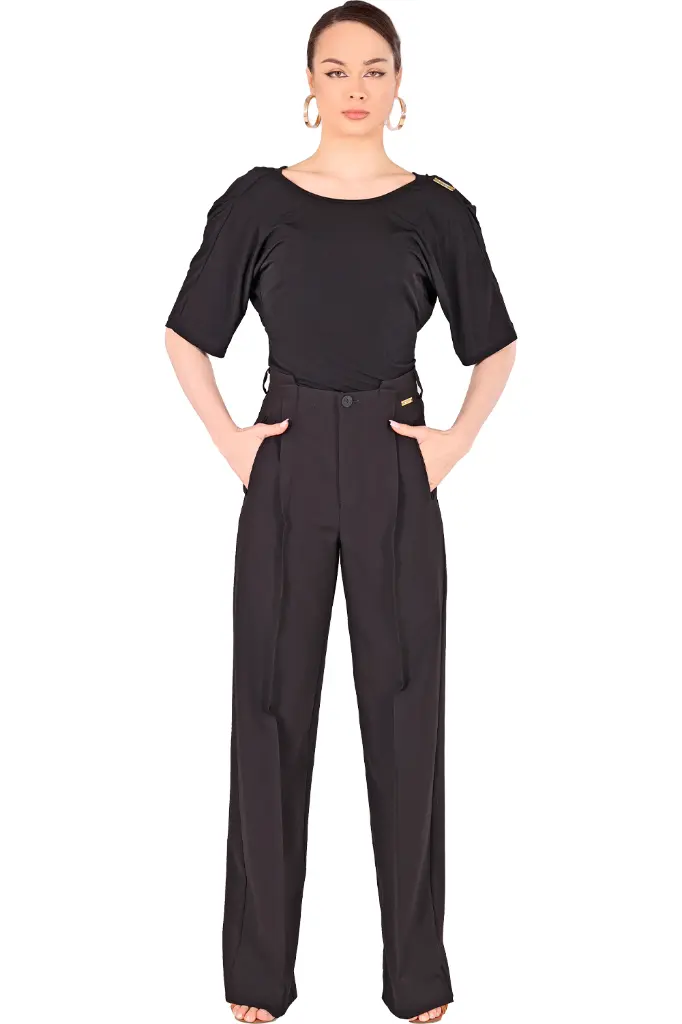 Ladies dance trousers "GRACE" black