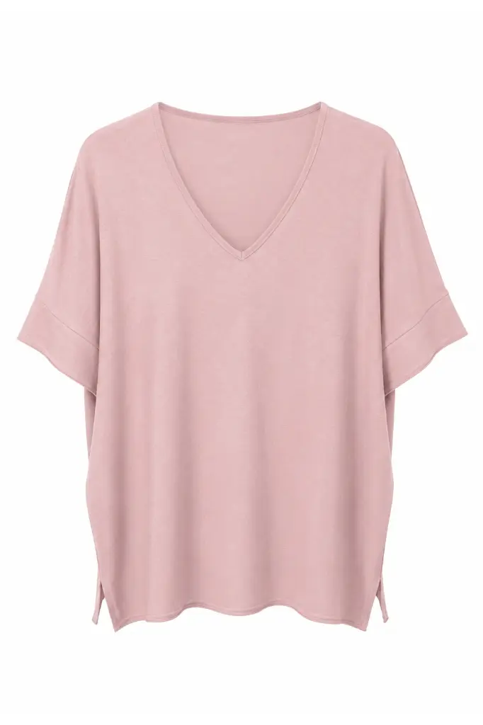 Damen Strickpulli V-Ausschnitt