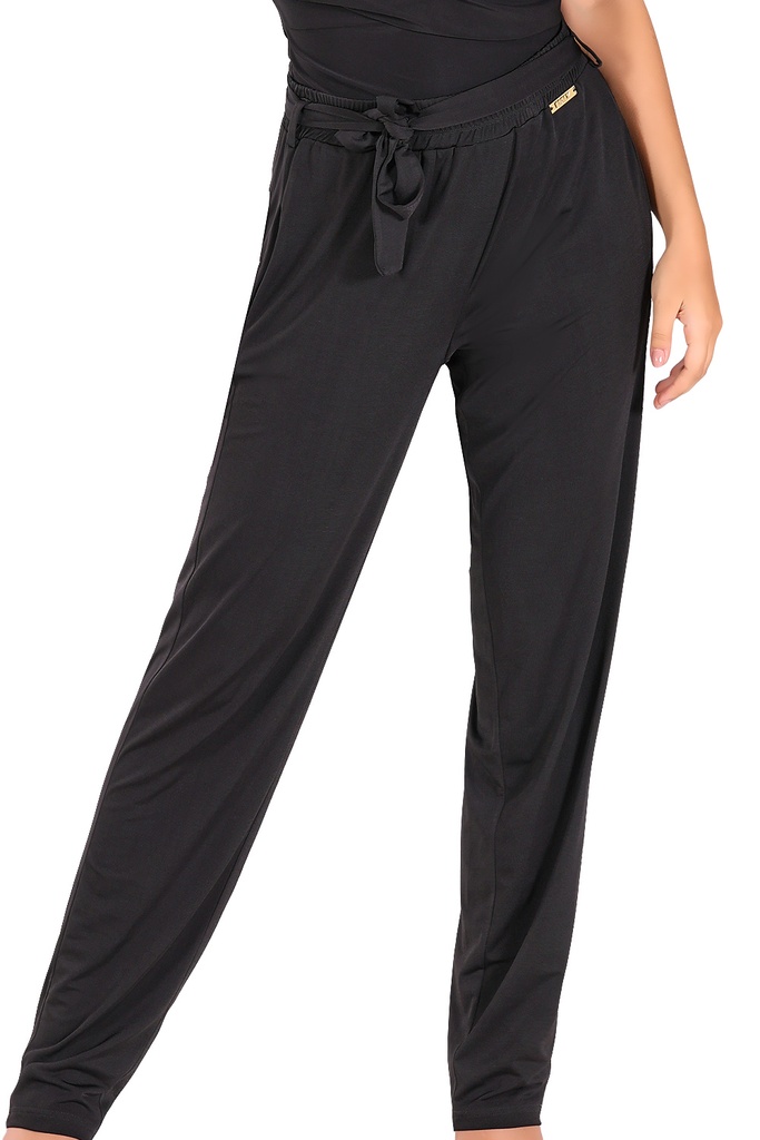 Ladies dance trouser slim "DARIA" black