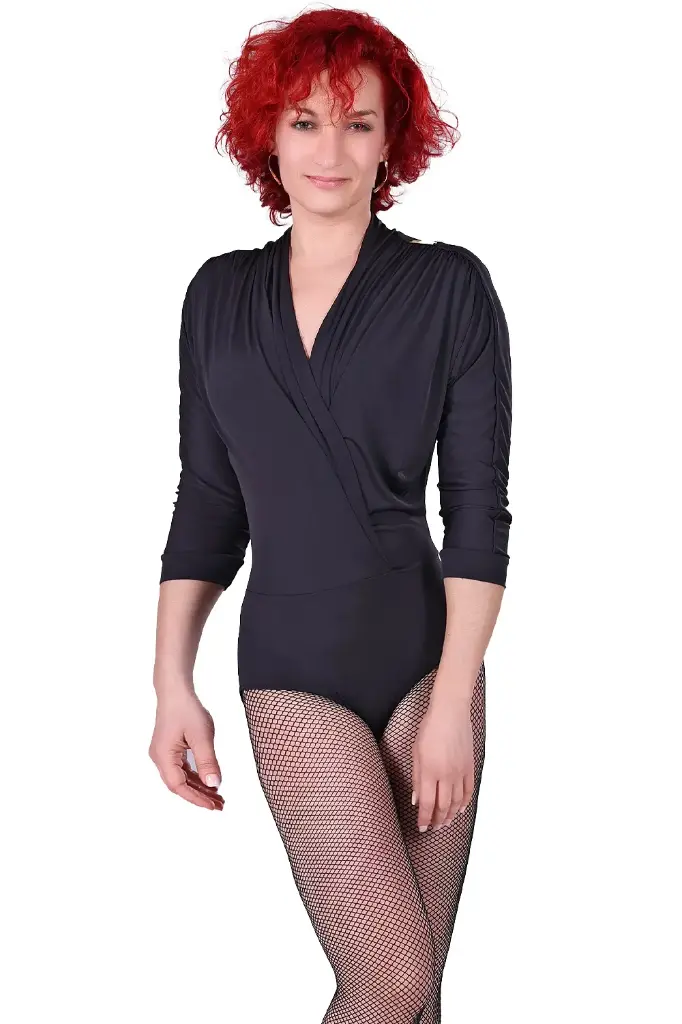 Damen Tanzbody "FEODORA" schwarz